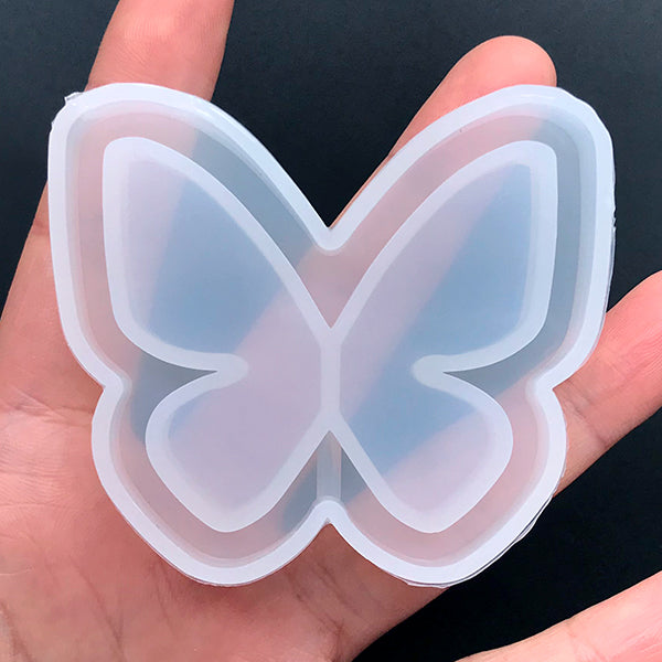 Butterfly Shaker Charm Silicone Mould for Resin Jewelry DIY